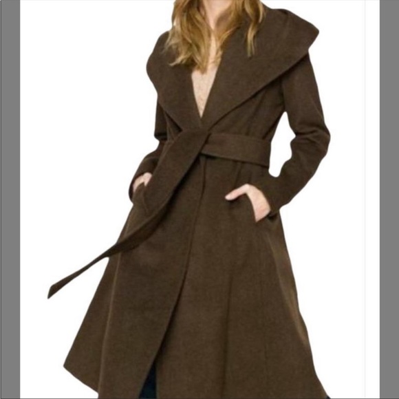 Cole Haan wool blend coat size 6 NEW - Picture 1 of 3